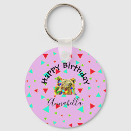 グリズリーベアーピンク キーホルダー