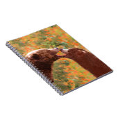 グリズリーベアーママとカブ絵画ズ – ワイルドライフアート ノートブック (右側)