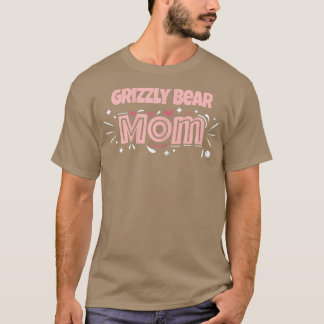 グリズリーベアーママ – おもしろいグリズリーベアー Tシャツ