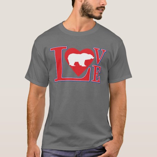 グリズリーベアーラブ Tシャツ (正面)
