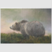 グリズリーベアーワイルドライフデクページ 薄葉紙 (正面)