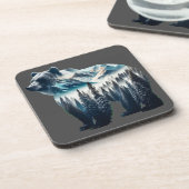 グリズリーベアー山と森 コースター (左側)