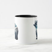 グリズリーベアー山と森 マグカップ (中央)