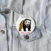 グリズリーベアー – ボタン 缶バッジ (インサイチュ)