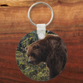 グリズリーベアー–009 キーホルダー (正面)