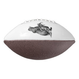 グリズリーベア狩りディアシンプルスケッチ アメリカンフットボール