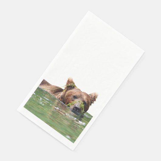 グリズリーベア紙タオル (コーナー)