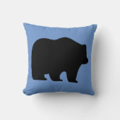 グリズリーベア装飾用クッション クッション (正面)