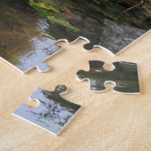 グリズリーベア野生動物写真 ジグソーパズル (側面)