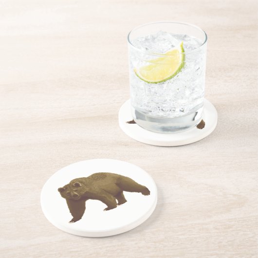 グリズリーベア コースター (側面)