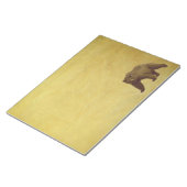 グリズリーベア ノートパッド (アングル)