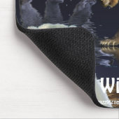 グリズリーベア、ブラックベア&ポーラーベア マウスパッド (コーナー)