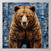 グリズリーベア ポスター (正面)