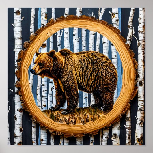 グリズリーベア ポスター (正面)