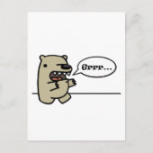 グリズリーベア ポストカード (正面)