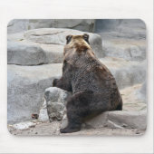 グリズリーベア マウスパッド (正面)