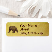 グリズリーベア ラベル (インサイチュ)