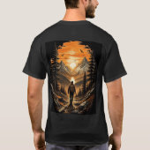 グリズリーベア 森 山 Tシャツ (裏面)