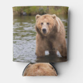 グリズリーベア 缶クーラー (正面)