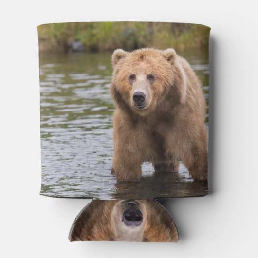 グリズリーベア 缶クーラー (裏面)