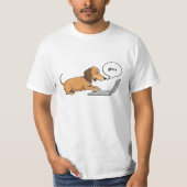 グリズリーホットドッグ Tシャツ (正面)