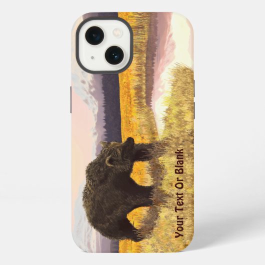 グリズリーポンド iPhoneケース (裏面)