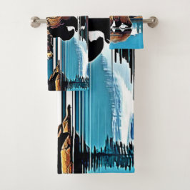 グリズリーレイクマウンテンビュー バスタオルセット