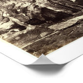 グリズリー巨人の基地、「ヨセミテの本」から ポスター (角)