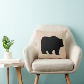 グリズリー枕 クッション (椅子)