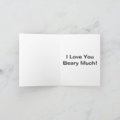 グリズリー爪で愛のハートを負う シーズンカード (内部)