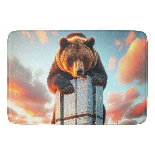 グリズリー バスマット (正面)