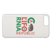 グリズリー·ベアのロゴが付いたカリフォルニア Case-Mate iPhoneケース (裏面(横))