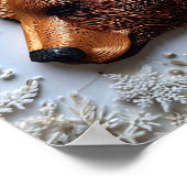 グリズリー・ベア・アート ポスター (角)