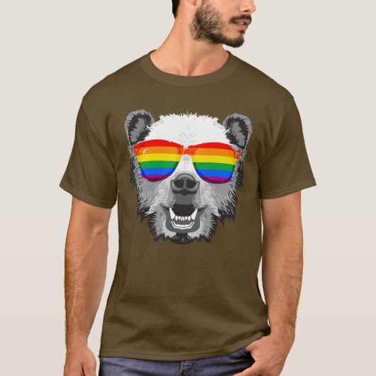 グリズリー・ベア・プライド Tシャツ (正面)