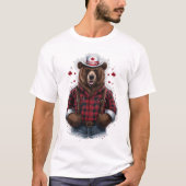 グリズリー・ベア・ランバージャック Tシャツ (正面)