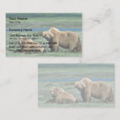 グリズリー·ベア 名刺 (正面/裏面)