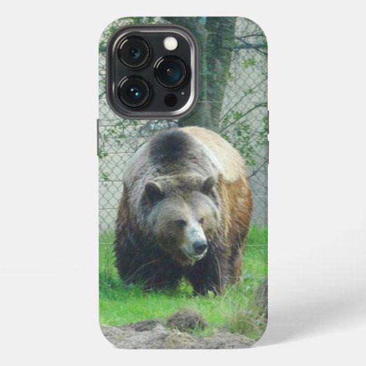 グリズリー #1 iPhone 13 Pro カバー (裏面)