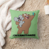 グリズ&ノムノーム – #InternetFamous クッション (ブランケット)