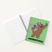 グリズ&ノムノーム – #InternetFamous ノートブック (内部)