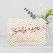 グリタリング金ゴールドホリデーソイレ招待状 招待状 (スタンド正面)