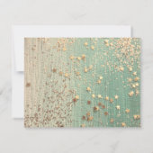 グリタリースターダストオングリーンティール(緑がかった色) 案内状 (裏面)