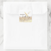 グリタリー転がズのピン&ウィスクシェフスクリプトベーカリー スクエアシール (バッグ)