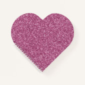 グリッガーリージーピンクグリッター ノートブック (正面)