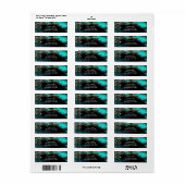 グリッジフォレスト夕べ結婚の差出人住所 ラベル (フルシート)