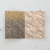 グリッジーグラム金ゴールドレオパードプリントグリッター シーズンカード (内部)