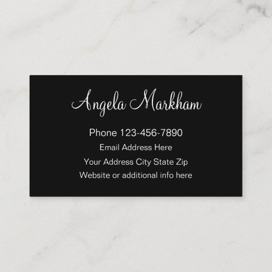 グリッジー不動産仲介業者ダマスクパターン 名刺 (裏面)