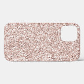 グリッジ赤面ピンクグリッター Case-Mate iPhoneケース (裏面 (横))