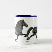 グリッタアイスランド競馬 ツートーンマグカップ (中央)
