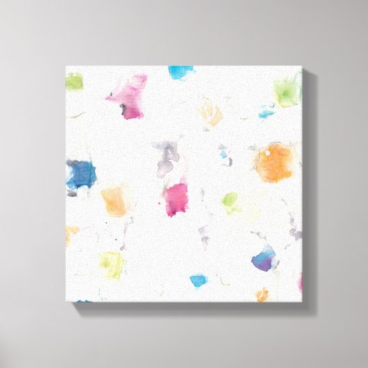 グリッタティI抽象芸術プリント |マイク・シック キャンバスプリント (正面)