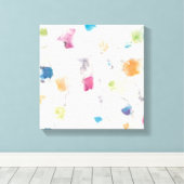 グリッタティI抽象芸術プリント |マイク・シック キャンバスプリント (インサイチュ (ウッドフロア))